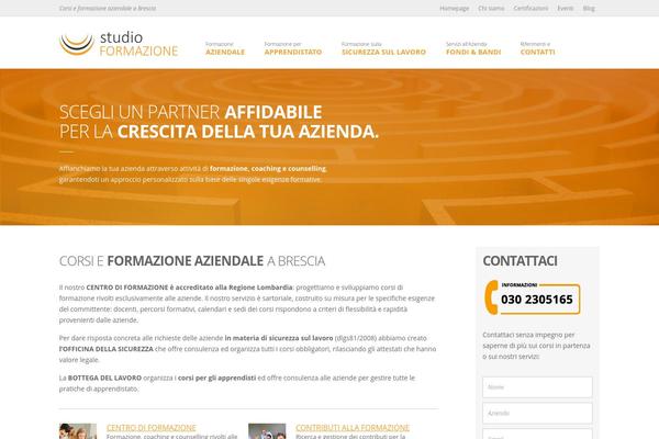BeTheme Child theme site design template sample