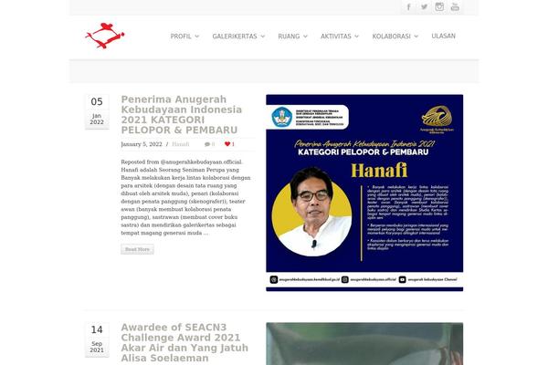 Envision theme site design template sample