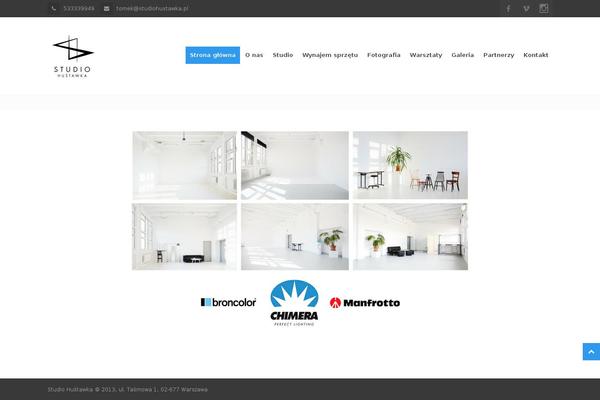 Academist theme site design template sample