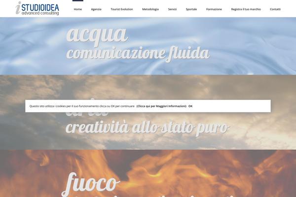 Stardust theme site design template sample