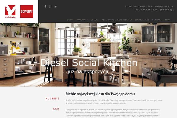Site using Elementor plugin