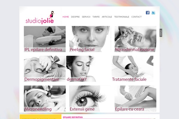 studiojolie.ro site used Jolie