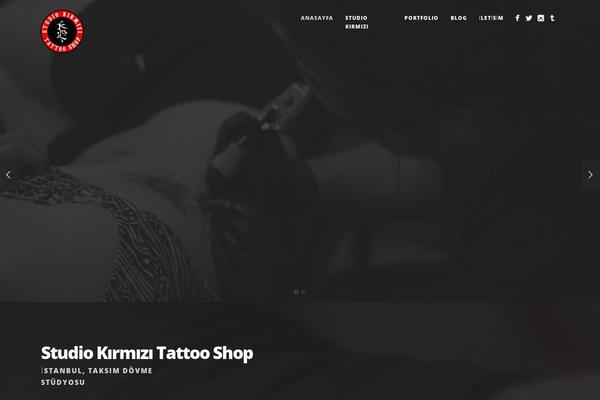 Story theme site design template sample