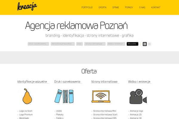 Starter theme site design template sample