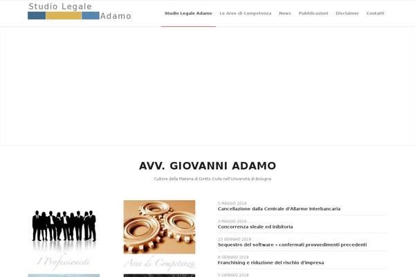 studiolegaleadamo.it site used Enfold