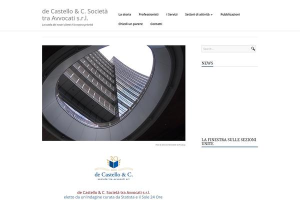 Biznez Lite theme site design template sample