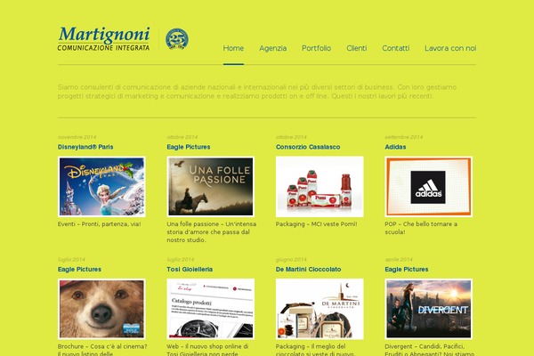 Mahalo theme site design template sample