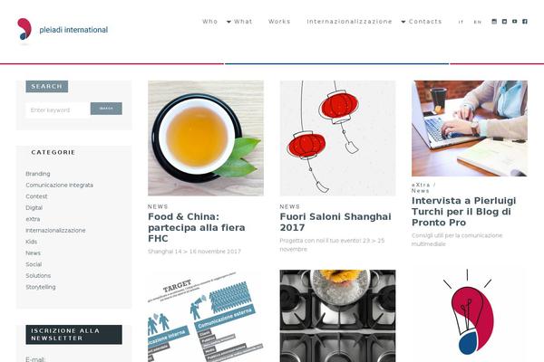 Maxi-child theme site design template sample
