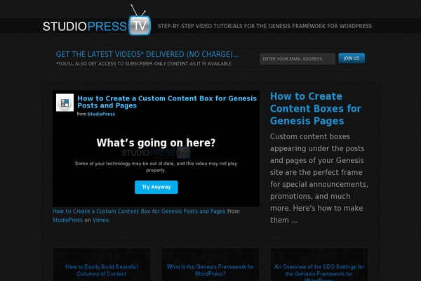 studiopress_2013 WordPress theme, websites list used studiopress_2013 theme studiopress_2013 theme websites examples