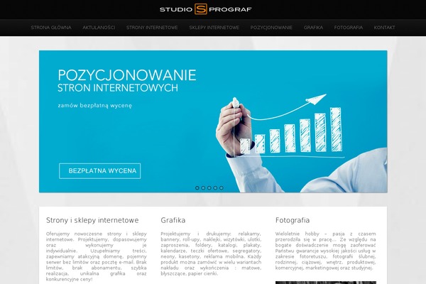 Site using Salient-core plugin