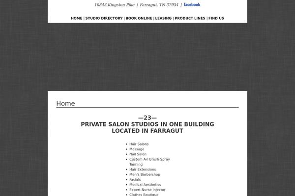 Site using Menu Icons plugin