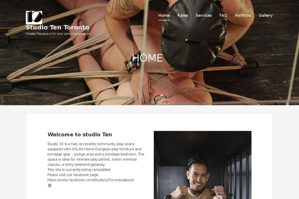 Lyrical theme site design template sample