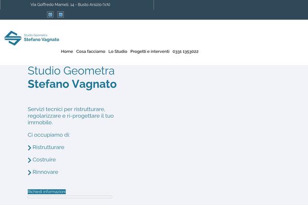 studiovagnato.com site used Gtbuilder