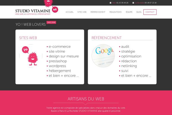 studiovitamine.com site used Sv