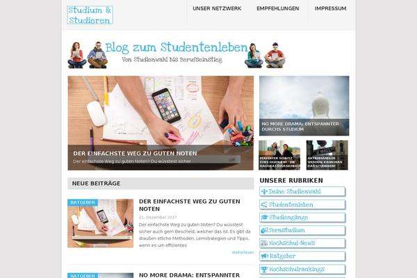 Bimber theme site design template sample