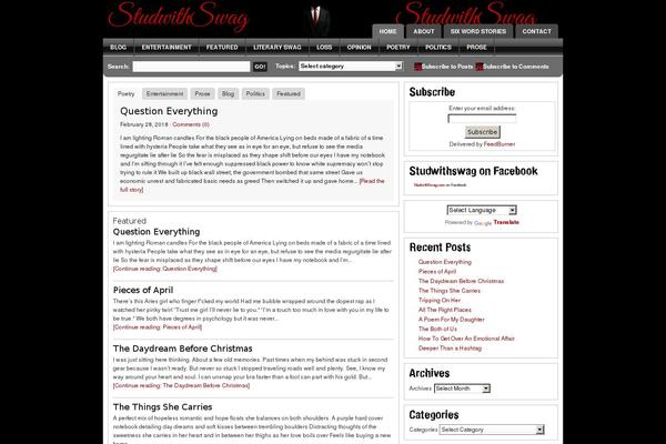 Magazine_10 theme site design template sample