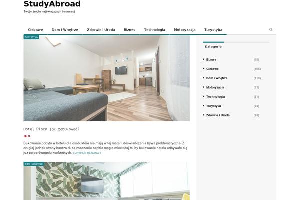 Magzilla theme site design template sample