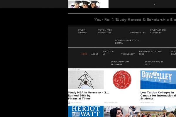 Donovan theme site design template sample
