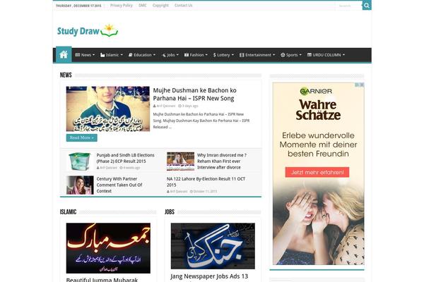Kiddy theme site design template sample