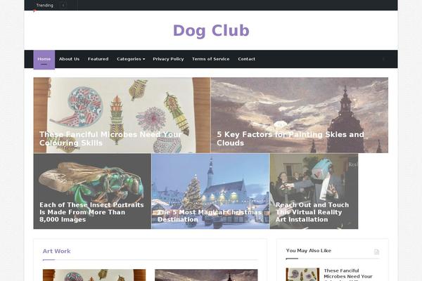 HappenStance theme site design template sample