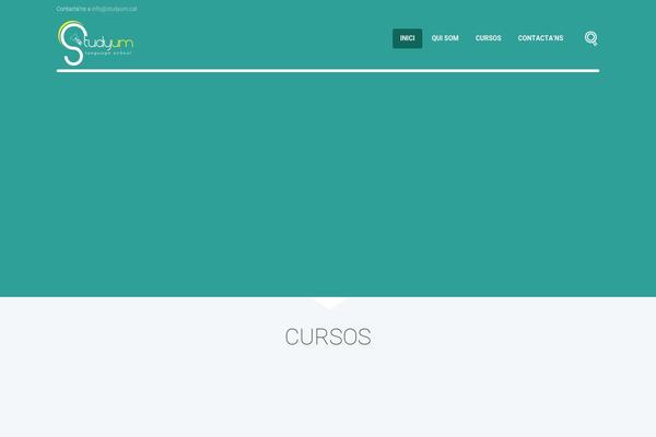 Education theme site design template sample