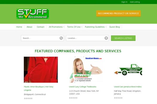 Site using Wp-affiliate-disclosure plugin