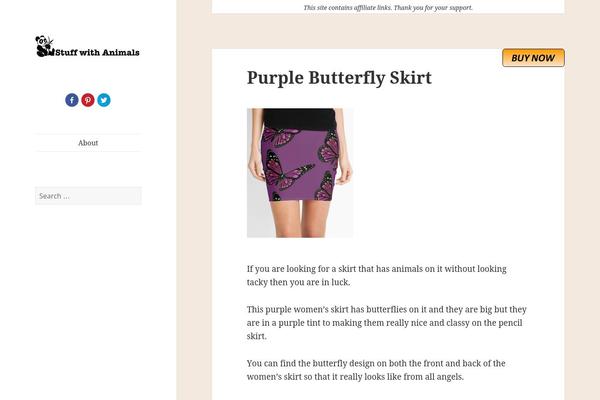 Twentyfifteen Child theme site design template sample