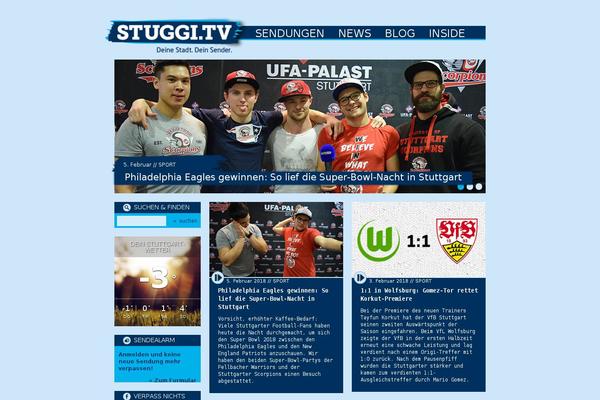 GrandNews theme site design template sample