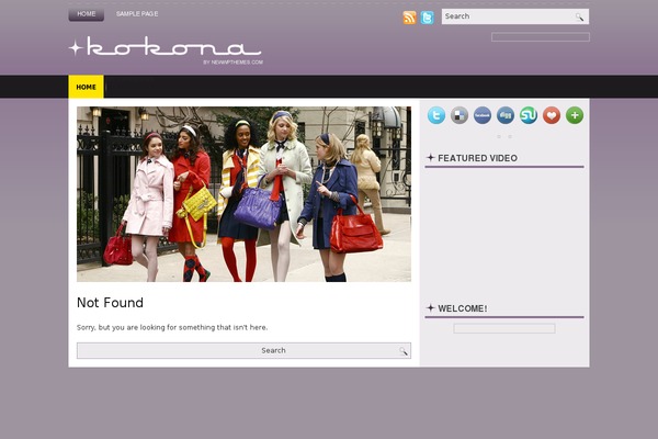 Kokona theme websites examples