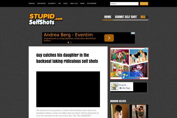 Bueno theme site design template sample