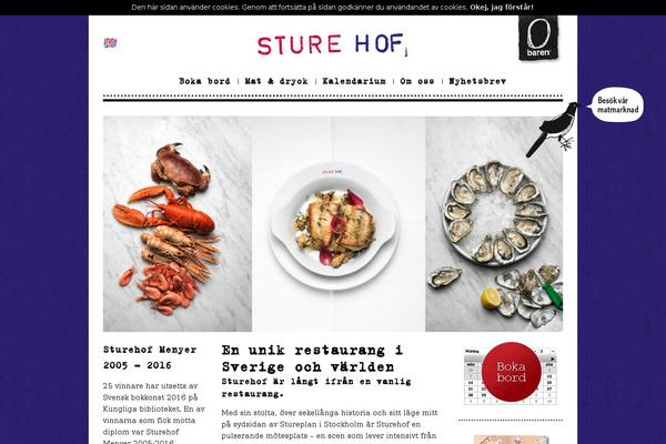 sturehof.com site used Sturehof