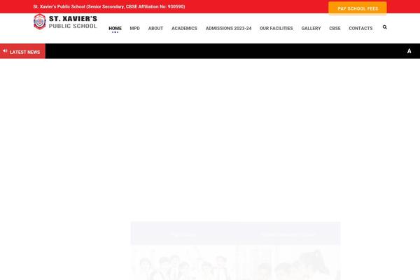 Site using PW-Pro-News-Ticker-For-VC plugin