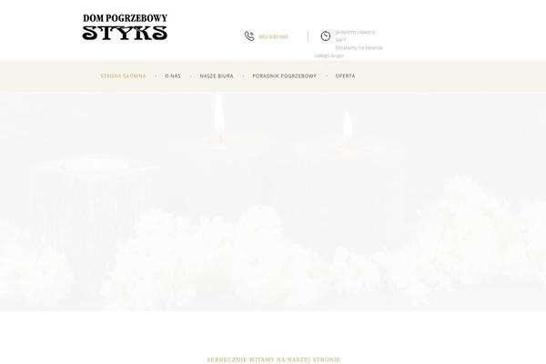 styks.pl site used Beacon-child