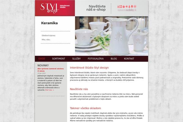Tema theme site design template sample