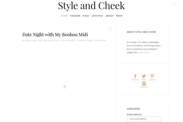 BuzzBlog theme site design template sample
