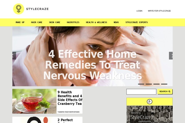 stylecraze.com site used Buddyboss Child