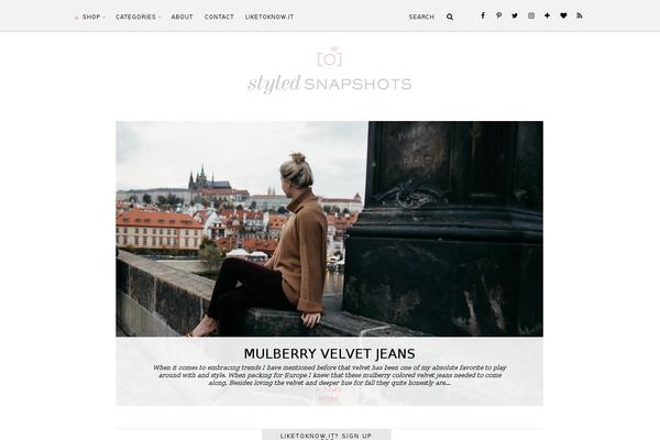 Site using Alpine PhotoTile for Pinterest plugin