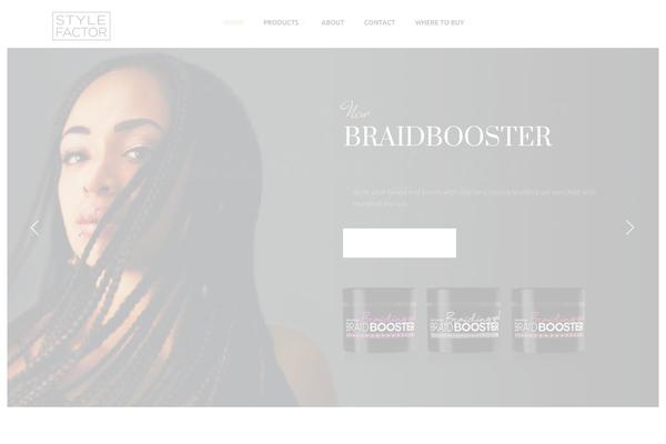 stylefactor.com site used Sana-child