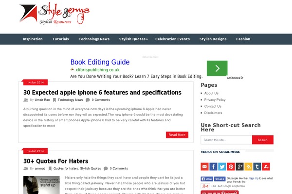 triksi theme websites examples