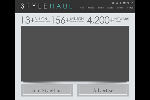 Inspired website example screenshot