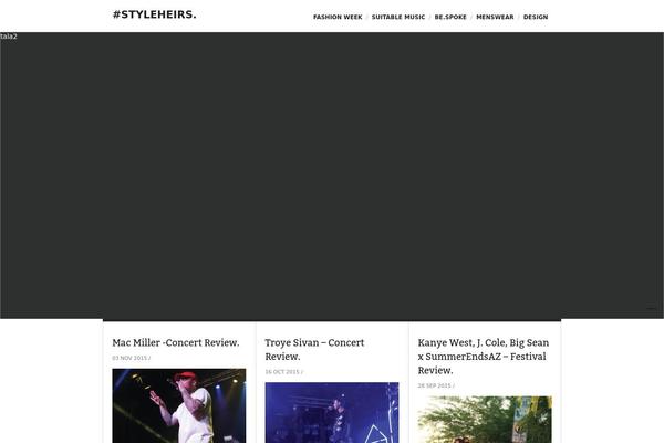 Viewport theme site design template sample
