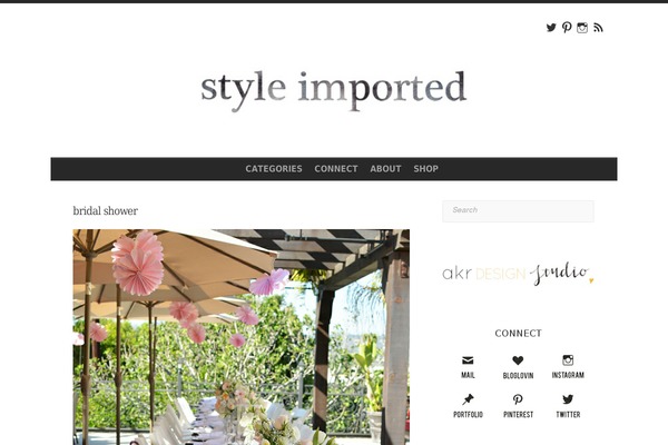 styleimported.net site used Travelify Child