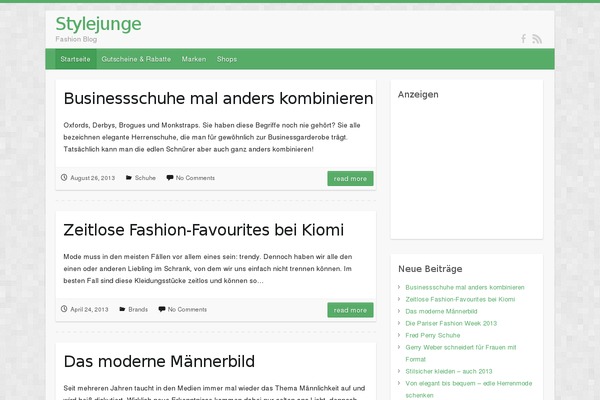 Site using YouTube Embed plugin