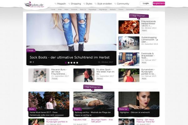 stylen WordPress theme, websites list used stylen theme stylen theme websites examples