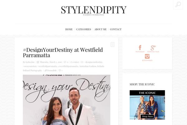 BuzzBlog theme site design template sample