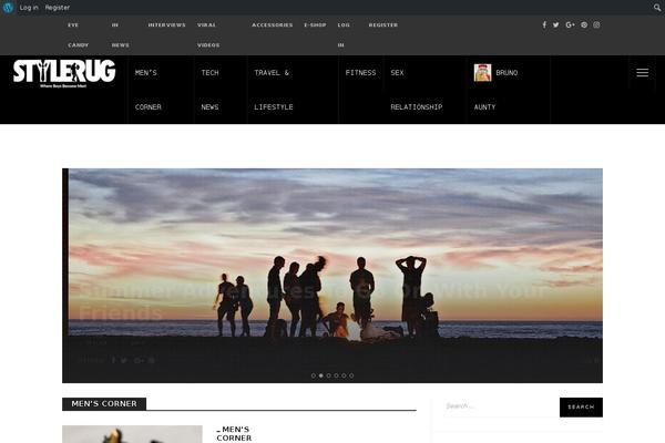 Theissue theme site design template sample