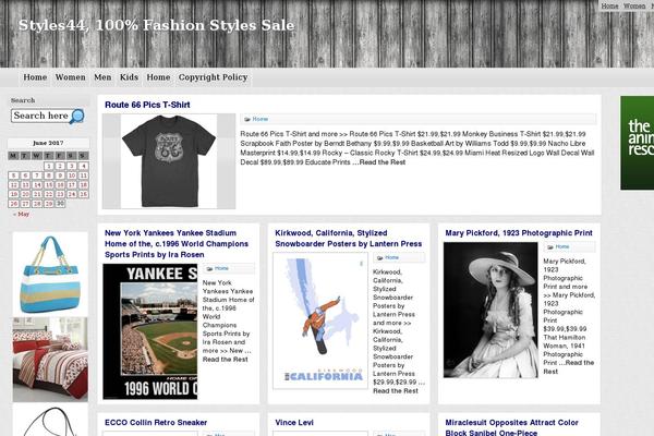 Site using Pinterest Badge plugin