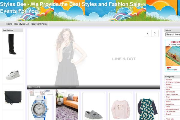 Venedor theme site design template sample