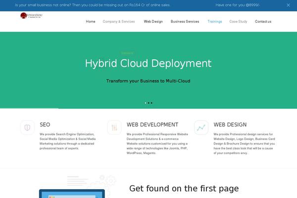 SEOWP theme site design template sample