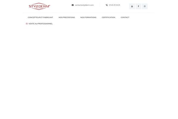 Accalia theme site design template sample